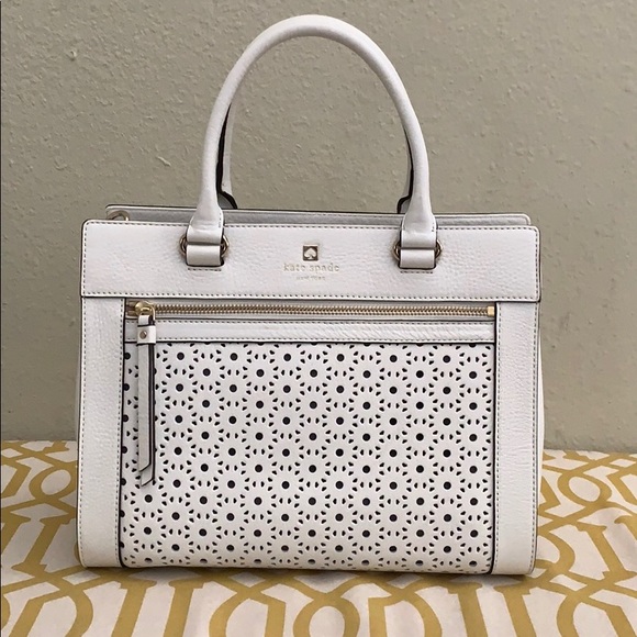 Kate spade white purse NWOT - Picture 2 of 10